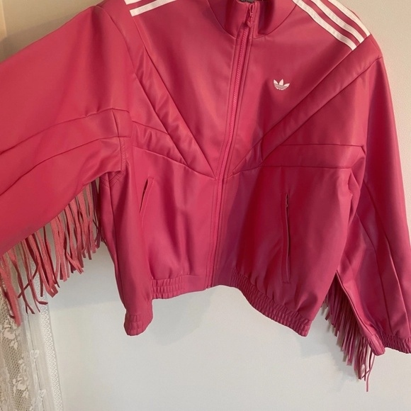 New adidas Originals Minecraft Jacket Pulse Magenta Colorway size small - Picture 2 of 10